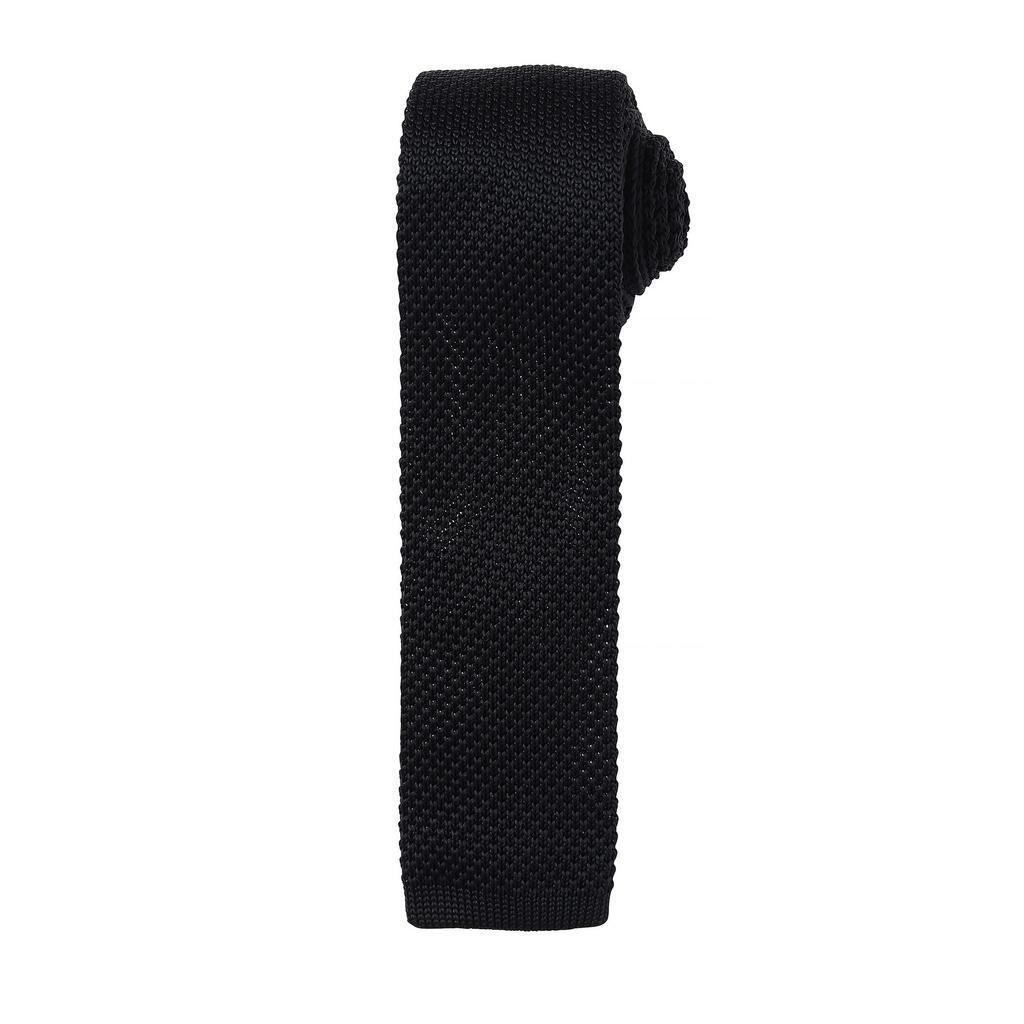 Premier Mens Slim Textured Knit Effect Tie (Pack of 2)