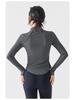 2025 Autumn/Winter Women's Stand Collar Slim Fit Yoga Jacket for Running and Sports