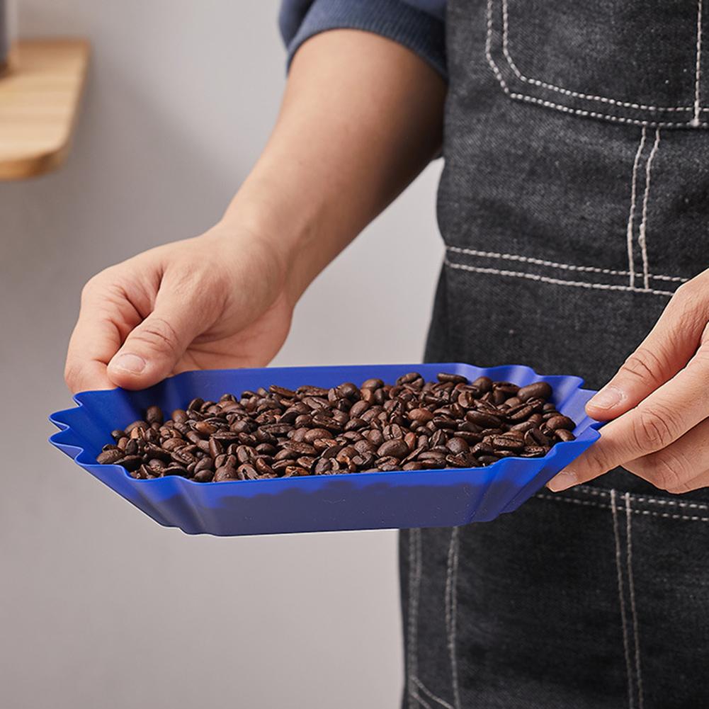 Tasting Plate Display Plate Display Dish Convenient Coffee Plate Container Suitable for Coffee Beans and Small Biscuits