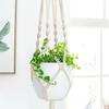 Handmade Cotton Rope Hanger Flower Pot Boho Plant Hanger Durable Flower Pot Holder  Home