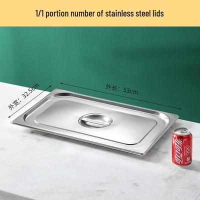 Chengshengyu 201 Stainless Steel 1/1 Gastronorm Lid