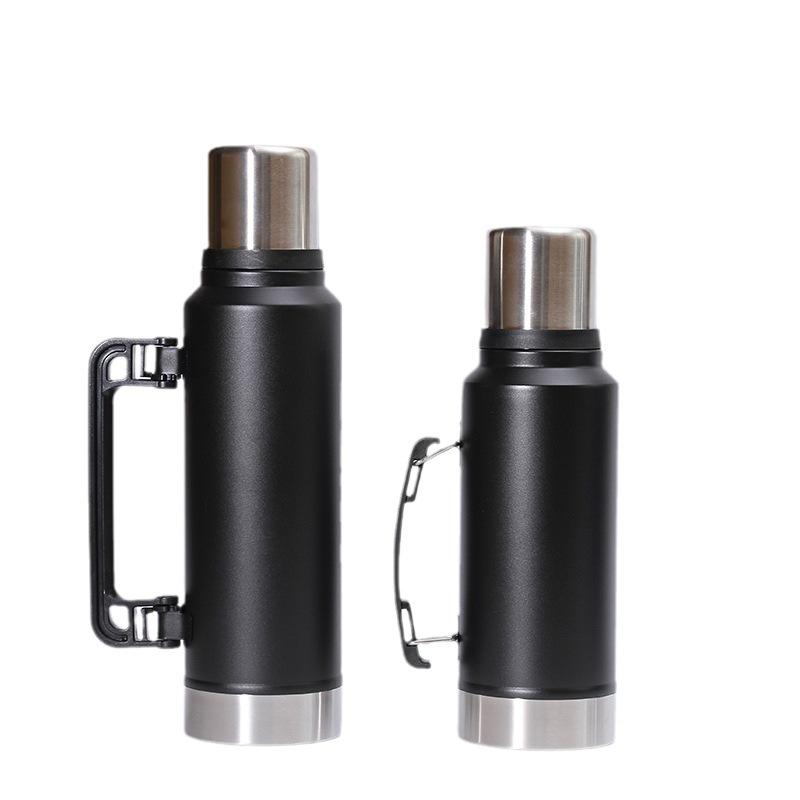 Travel Pot 304 Stainless Steel Thermal Insulation Pot Large Capacity Sports Kettle Portable Outdoor Water Cup