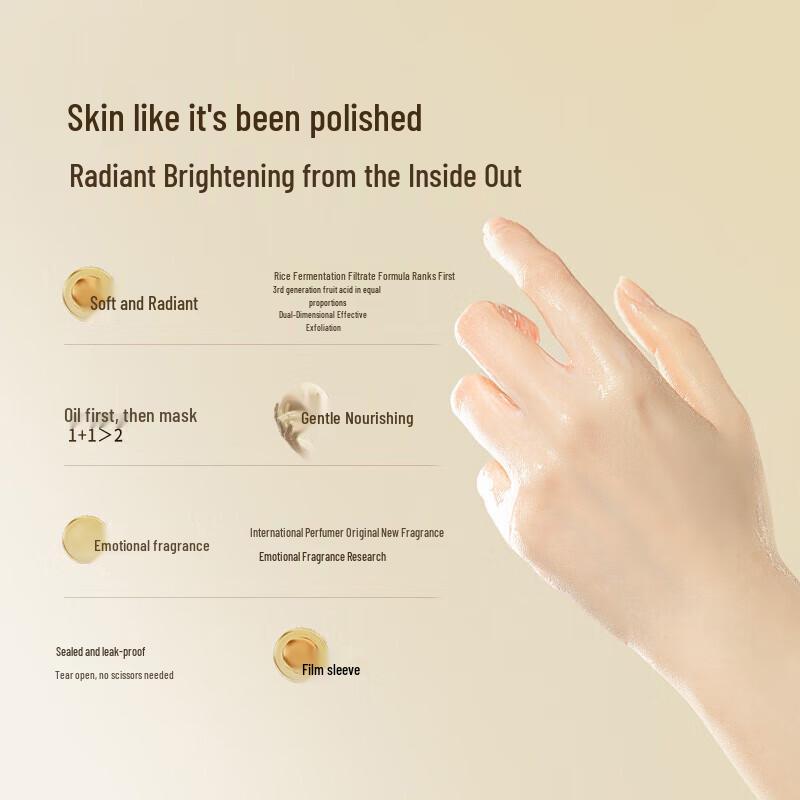 Runpei Forest of Floating Light Fragrant Hand Mask