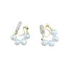 Elegant Retro Pearl Ear Cuff Earrings: No-Piercing, Versatile & High-End Fashion for Women.