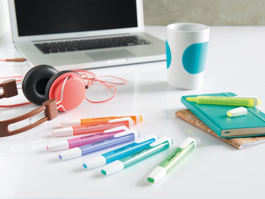 STABILO Swing Cool 8 Highlighter, Colors, 275-8