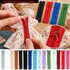 5pcs/set 7cm Doll Clothing Zipper DIY Doll Bag Clothing Zippers Accessory