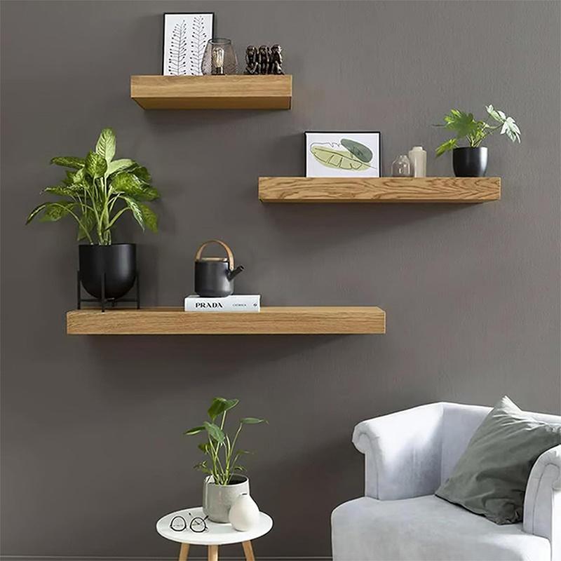 Magic Flap Wall Shelf With Hidden Secret Compartment Concealed Floating Shelf Wall-Mounted Storage Rack Hidden Compartment