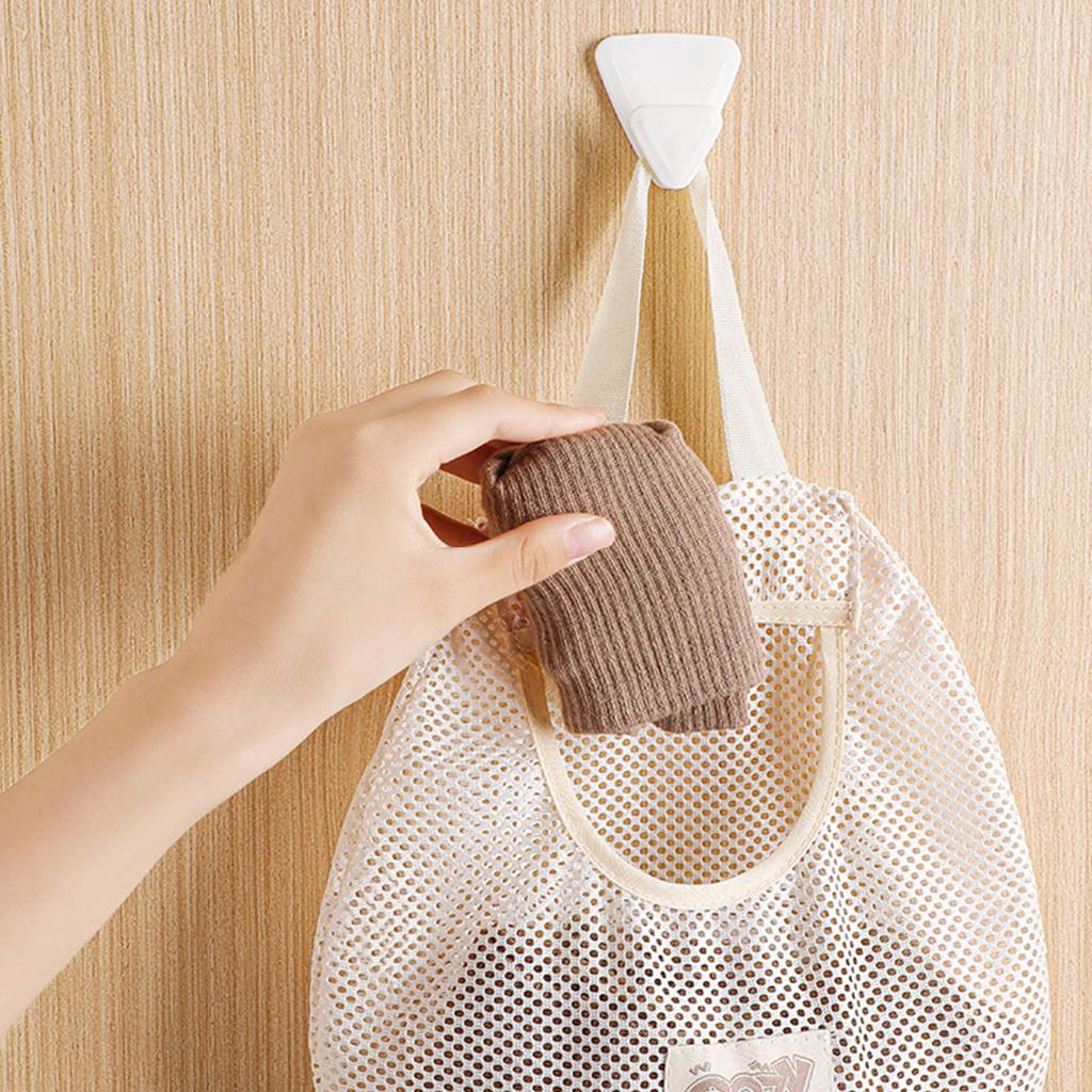 Dustproof Ventilated Wall Mounted Laundry Organizers Bag for Underwear Socks Small Items Space Efficient Designs
