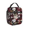 Pierrots The Freak Circus Accessories Insulated Lunch Bag For Outdoor  Storage Food Boxes Portable Cooler Thermal Lunch Boxes