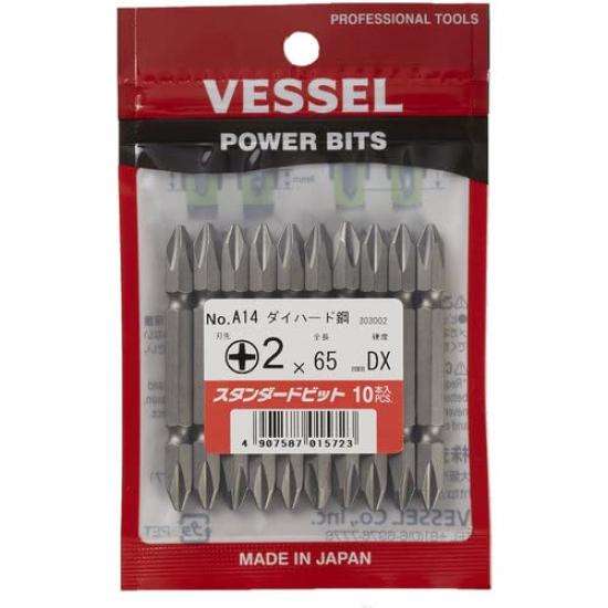 Vessel Driver Bit A14 +2X65DX