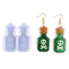 Wine Glass Pendant Resin Mold Skull for Head Earring Pendant Mold Halloween Jewe