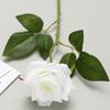 Artificial Silk Rose Bouquet For Wedding Decor Photography Props Use Home
