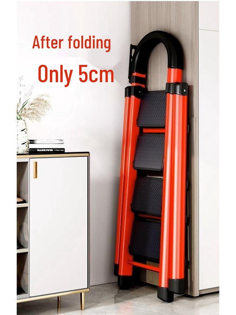 Durable Multifunctional A-Frame Folding Ladder for Indoor and Outdoor Use