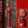 Chinese New Year 2025 Decorations Chinese Spring Festival Hanging Pendant Door Wall Ornament Traditional Chinese Room Decoration