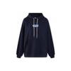 Levis Solid Color Hooded Drawstring Long Sleeve Sweatshirt Women Sweatshirt Blue A3397-0009