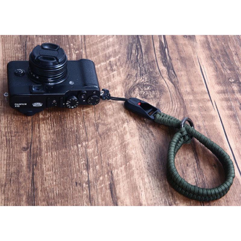 Schnellverschluss Geflochtenes Handgelenkband Seil Armband für Leica für Sony für Fujifilm für Fuji für Canon für Nikon Kamera