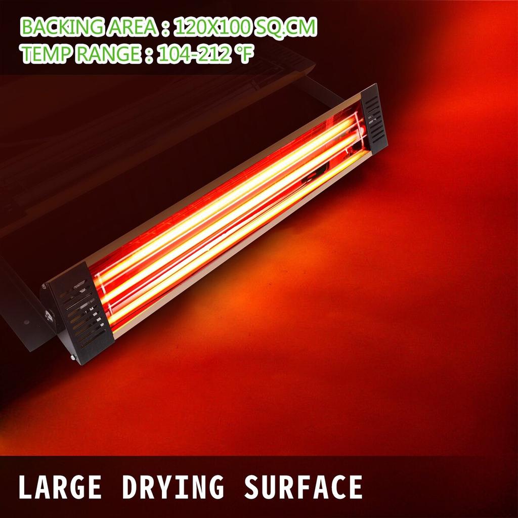 Infrarot-Heiz-Sprühkabinenlampe zum Lackieren, 2 Sets, 3000 W