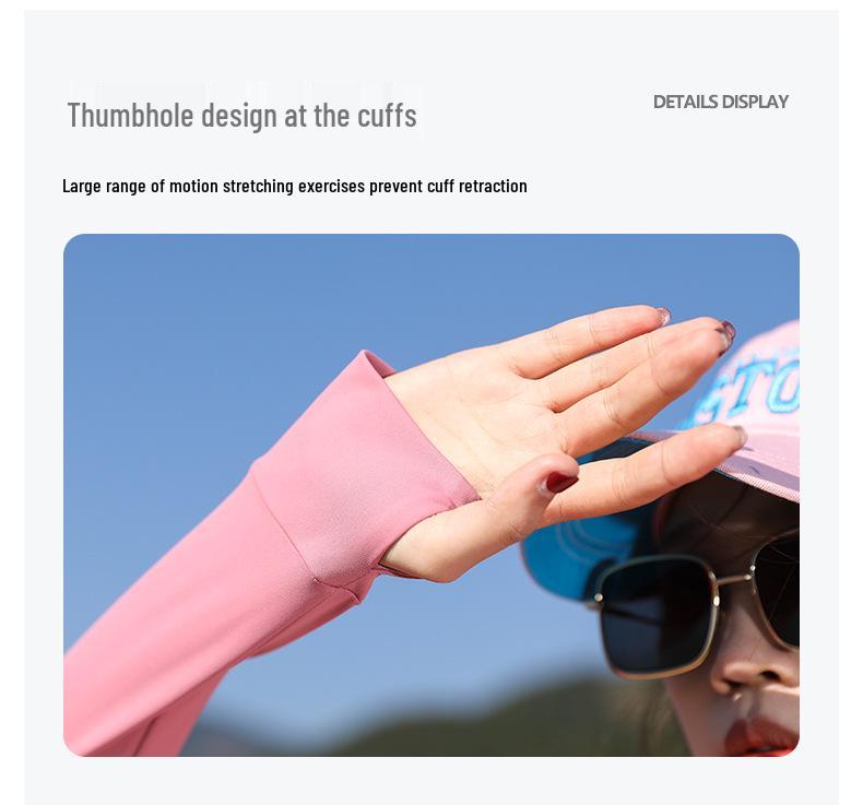 Women's Quick-Dry Outdoor Long-Sleeve T-Shirt: Sweat-Absorbent, Breathable, Sun Protection - Ideal for Hiking, Mountaineering & Sports In Autumn