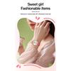SANDA Womens Watch Original Elegant Simple Quartz Wristwatch Waterproof Luminous Leather Strap Ladies Watches Women's Gift
