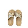 2025 new thick-bottomed beach slippers women's summer wear fashionable French high-end cool slippers with skirts