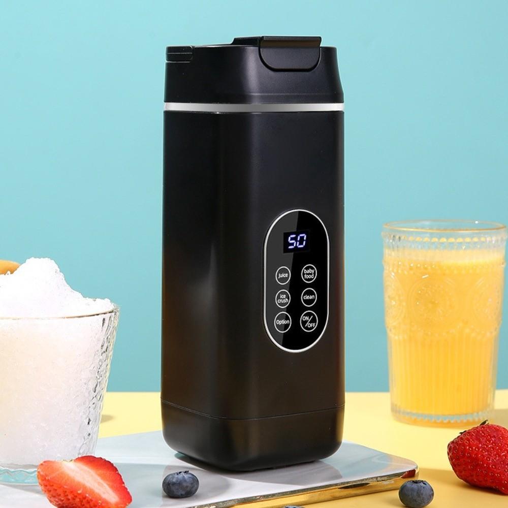 USB Rechargeable Smoothie Blender Electric Display Ice Crusher Electric Juicer Home Use