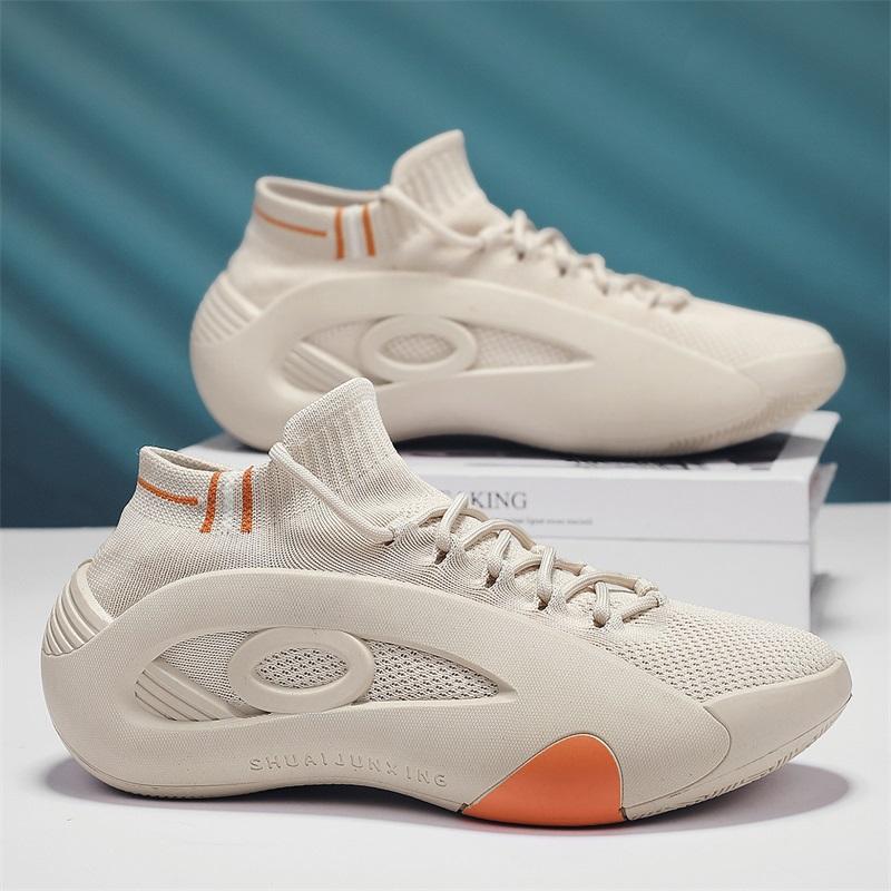 Fashion Men Casual Sneakers 2025 Summer Comfortable Breathable Anti Slip Running Shoes Fashion Platform Designer Knit Sneakers Sports