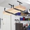Metal T-Shaped Hook Ceiling Fishing Rod Bicycle Stand Kayak Skateboard Iron Wall Hanging Display Storage Rack