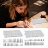 Formas para Unhas 180 Peças Molde para Construção de Unhas Pontas Forma para Extensão de Unhas Cobertura Total Unhas Arte Estender Molde Builder Ferramenta para Manicure Falsa