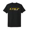 GT Bicycles Logo kola Unisex Černé tričko Velikost S-3XL