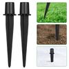 10Pcs Ground Light Stakes Aluminium Replacement Spike for Solar Lights Yard Stakes Garden Pathway Lighting Ground Spikes