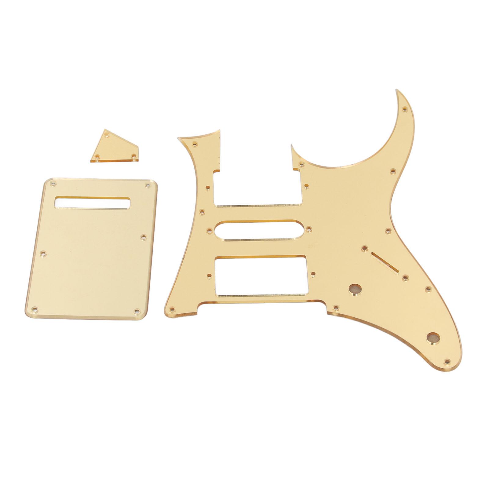 

Пикгард для электрогитары HSH Золотой Двойной Звукосниматель Накладка для гитары типа Ibanez RG250 7 V