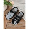 Home Slippers, New Cartoon Fluffy Slippers, Comfortable and Warm  Soft Plush Shoes, Solid Color Indoor Floor Slippers