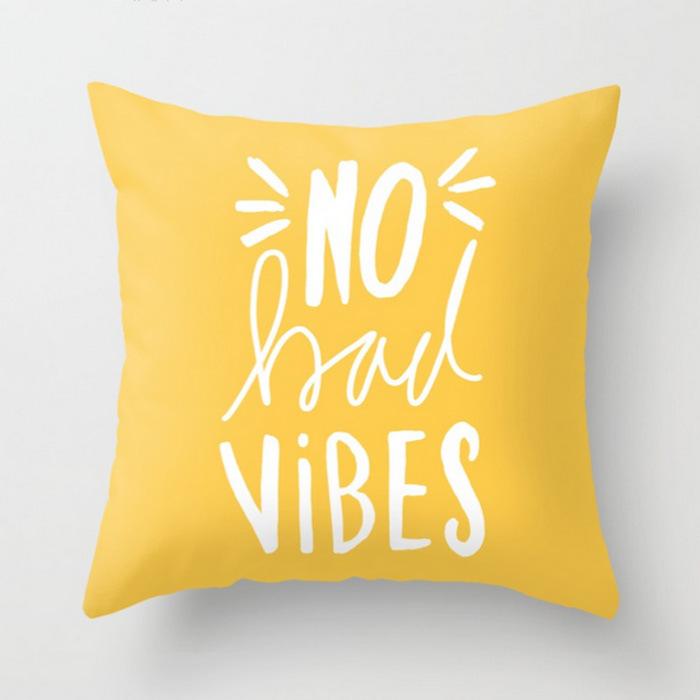 45x45cm Geometric Yellow Giraffe Animal Design Throw Pillow Cover Sofa Office Seat Car Lumbar Cushion Cushion Cover Home Decor