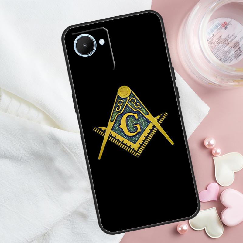 Free And Accepted Masons For Realme 14 10 11 12 13 Pro Plus GT 6 5 6T GT7 Pro C61 C55 C53 C51 C21Y C25S C75 C67 Case