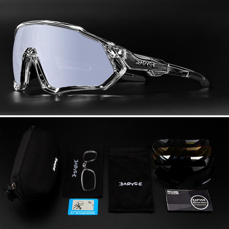 Cycling Glasses Men and Women Outdoor Running Bicycle Polarized Eye Protection Goggles
