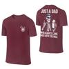 Just A Dad Who Always Came Back With The Milk Fathers Day Tshirt Unisexs Basic Pure Cotton Tshirts Summer O Neck Hip Hop Tees
