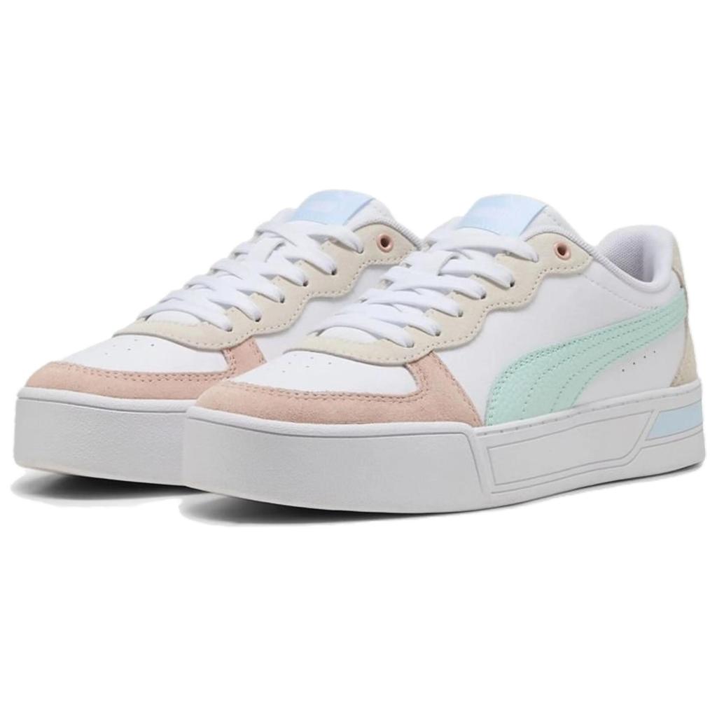 Puma Sneaker Skye SD Comfortable Versatile Durable Low-Top Skate Shoes Women sneaker White 397076-01