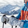 Dicke Warme Tie-Dye Handschuhe Fleecegefüttert Touchscreen Handbekleidung Skihandschuhe Snowboarden