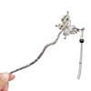 Chinese Style Butterfly Hair Stick Tassel Hanfu Hair Stick Elegant Geometry Hair Clip  Ladies