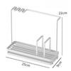 Portable Kitchen Dishcloth Drain Rack Steel Scouring Pad Storage Rack  Kitchen Utensil
