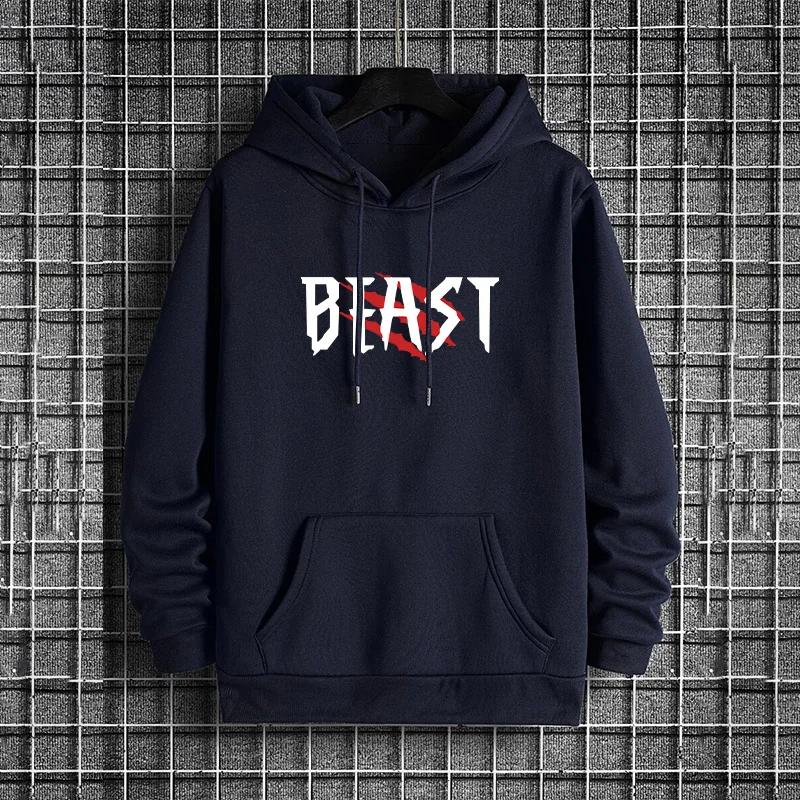 New Arrival 2025 Men's Hoodie Fashion Sporty Hooded Sweatshirt Casual Comfort Pullover Hoody Top Male Winter Warm Essentials