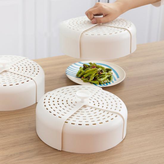 Food Cover Durable Reusable Vegetable Cover Breathable Foldable Leftovers Food Table Cover Kitchen