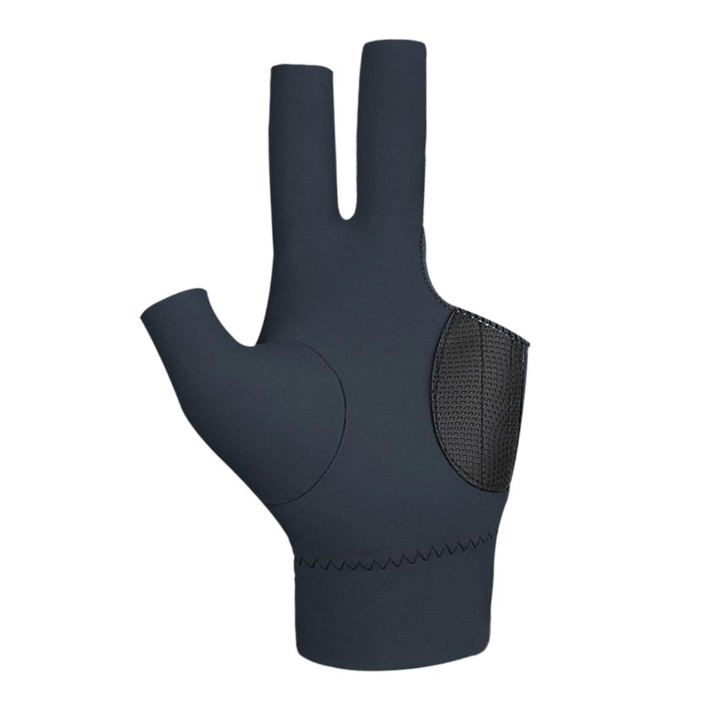 3 Finger Pool Glove Snooker Cue Sport Glove Comfortable Antiskid Left Right Pool Snooker Glove Billiard Accessorys