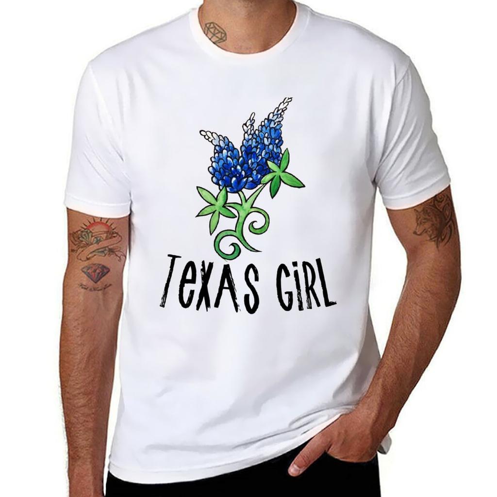 Texas Girl TShirt Athletic Fit Sports Short Sleeve Top