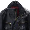 AVIREX Sheepskin leather jacket M Black series Sheepskin Men's Used