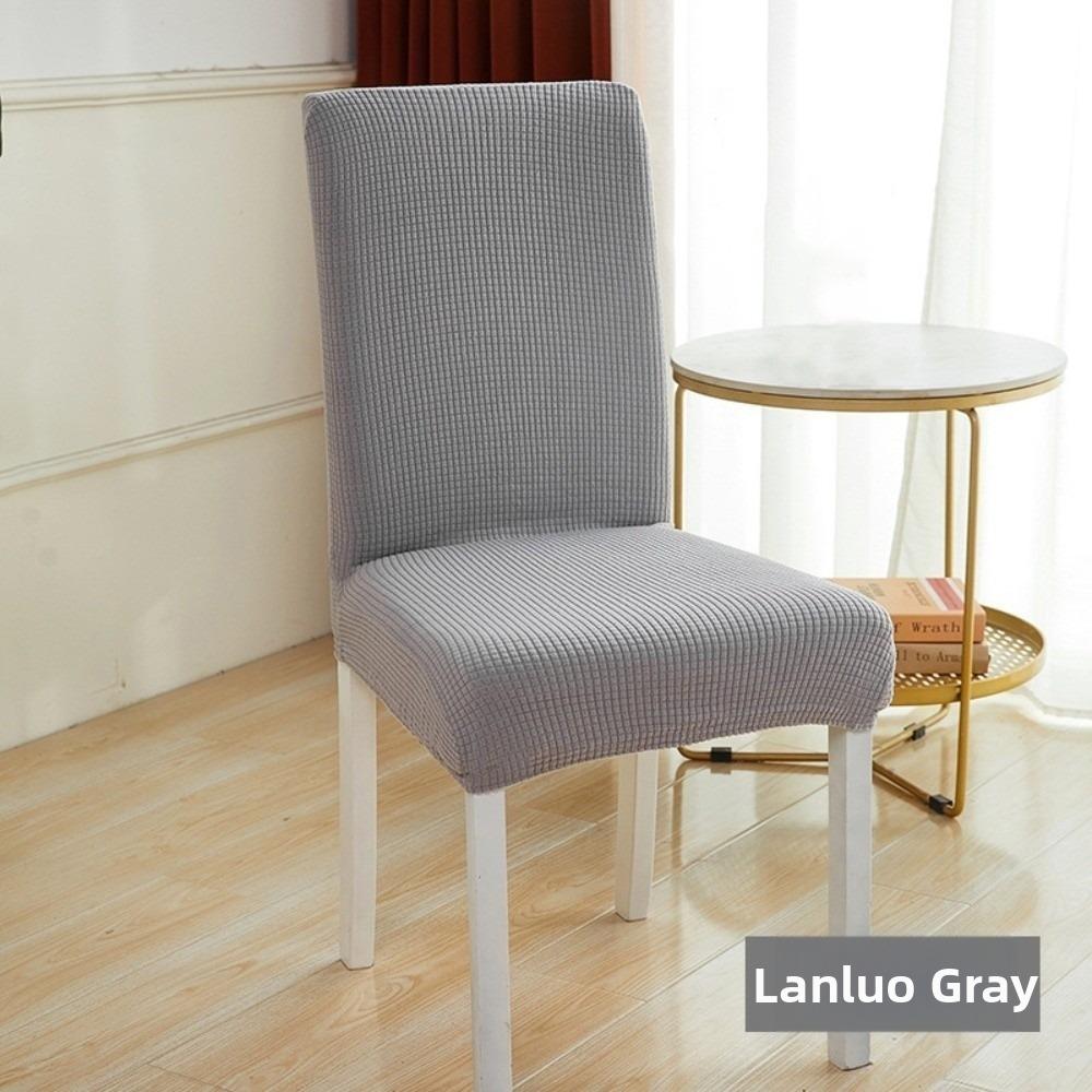 Universal Dining Table Chair Cover High Elastic Chair Dustproof Cover  for Dining Room Home Decor
