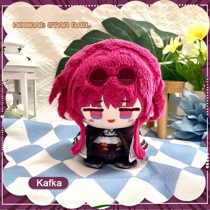 

12CM Honkai Star Rail Cipher Cifera Plush Pendant Toy Soft Stuffed Mini Doll Sunday Dr. Ratio Boothill Aventurine Keychain Gifts