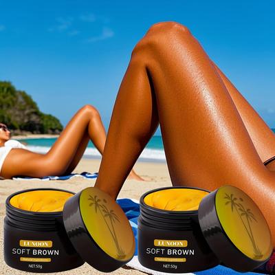 Crème bronzante et sublimatrice de soleil, crème bronzante européenne et américaine pour une peau bronzée et au teint doré