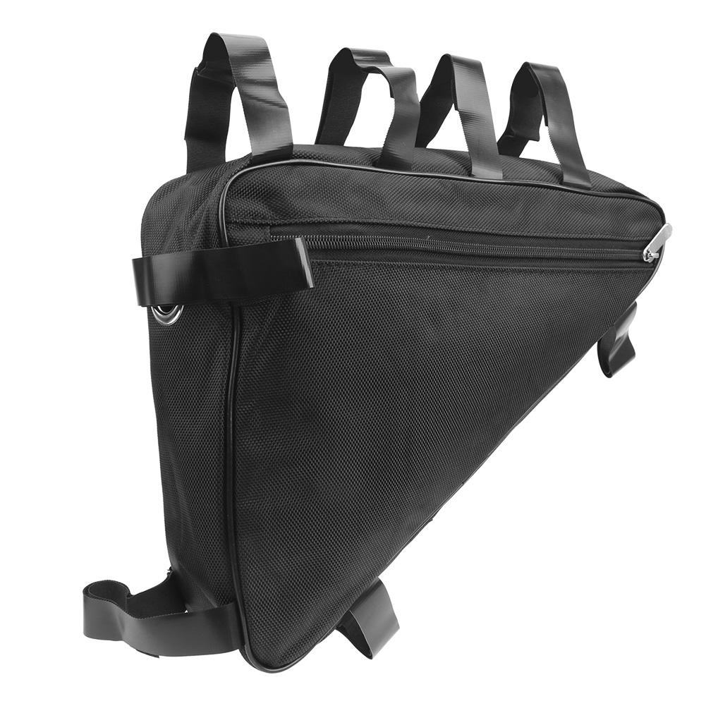 Mountain Bike Triangular Bag Oxford Cloth Bicycle Cycling Hanging Front Fixed Tool PocketGoods Triangular Bag