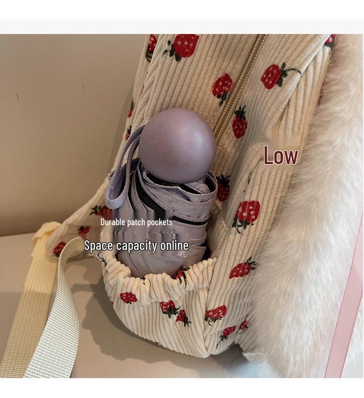 Girls' Lightweight Double Shoulder Backpack for School and Travel